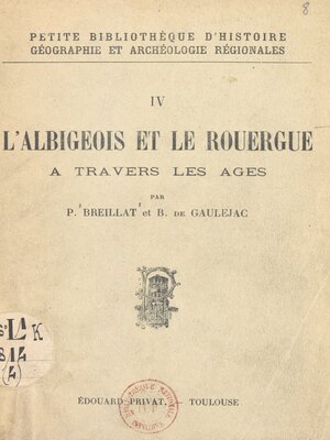 cover image of L'Albigeois et le Rouergue à travers les âges